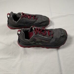 Altra Women's Sneakers Grey Pink Size 10.5 Lone Peak 4 Raspberry ALW1855F664